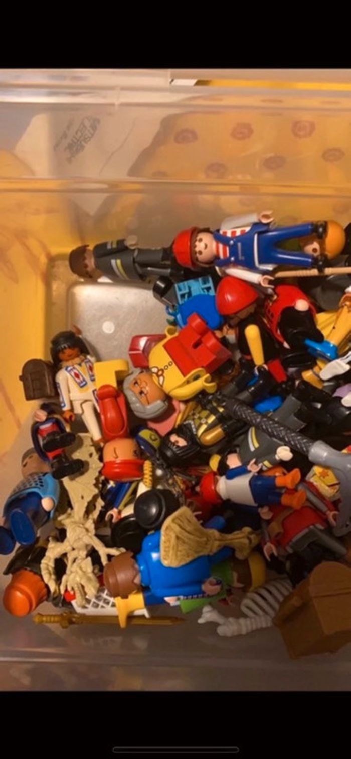 Playmobil lot caisse de jouet pour enfant - photo numéro 3