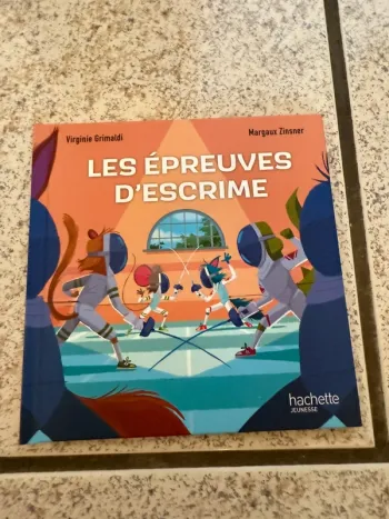 Livre les épreuves d’escrime