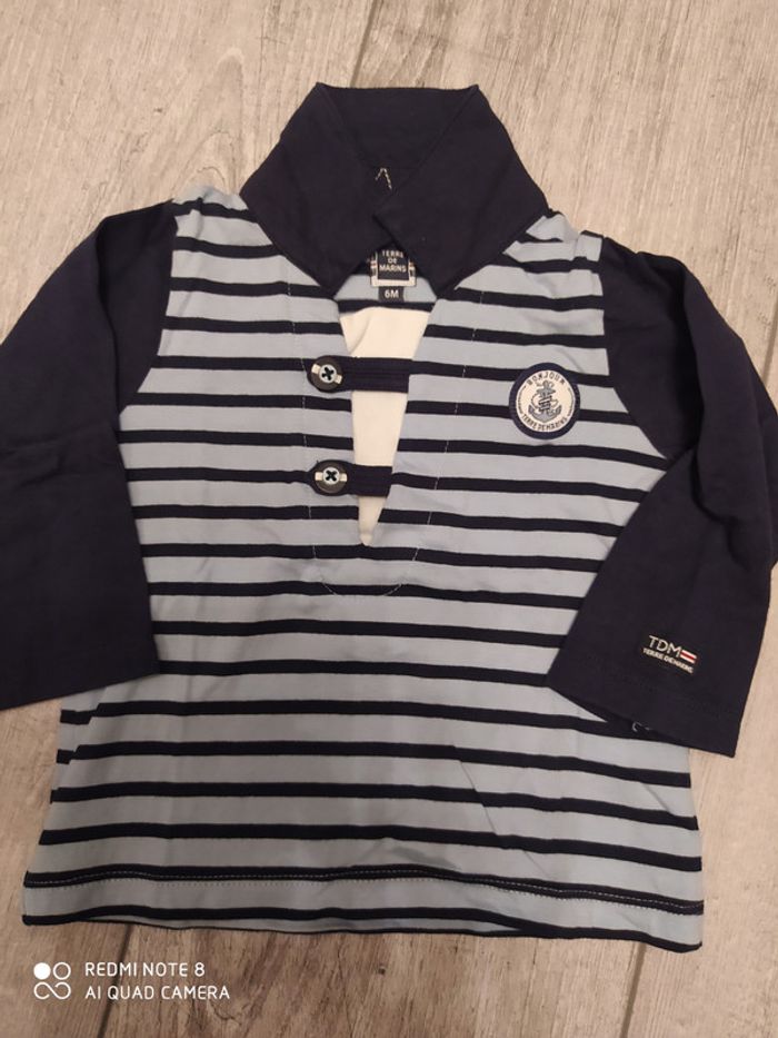 T-shirt terre de marins