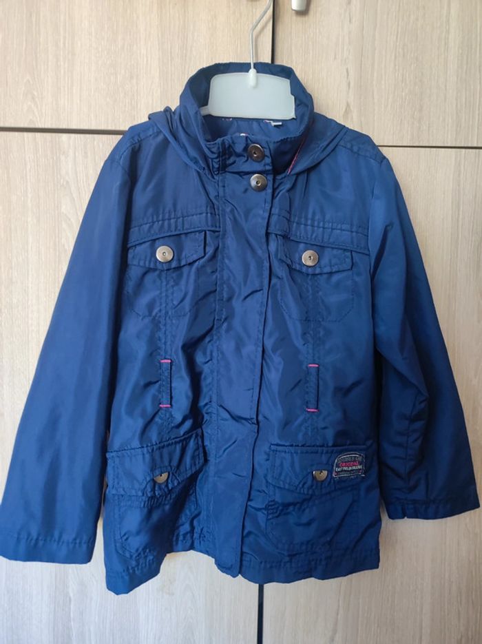 Imperméable coupe-vent bleu 6 ans Palomino - photo numéro 4