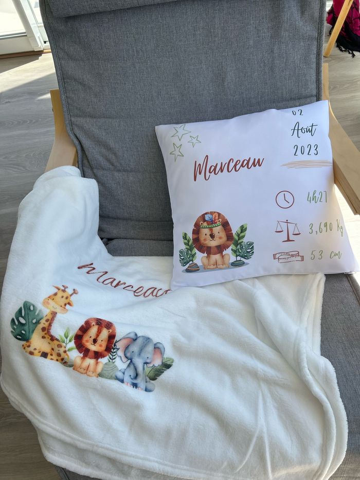 Couverture bébé personnalisée - photo numéro 2
