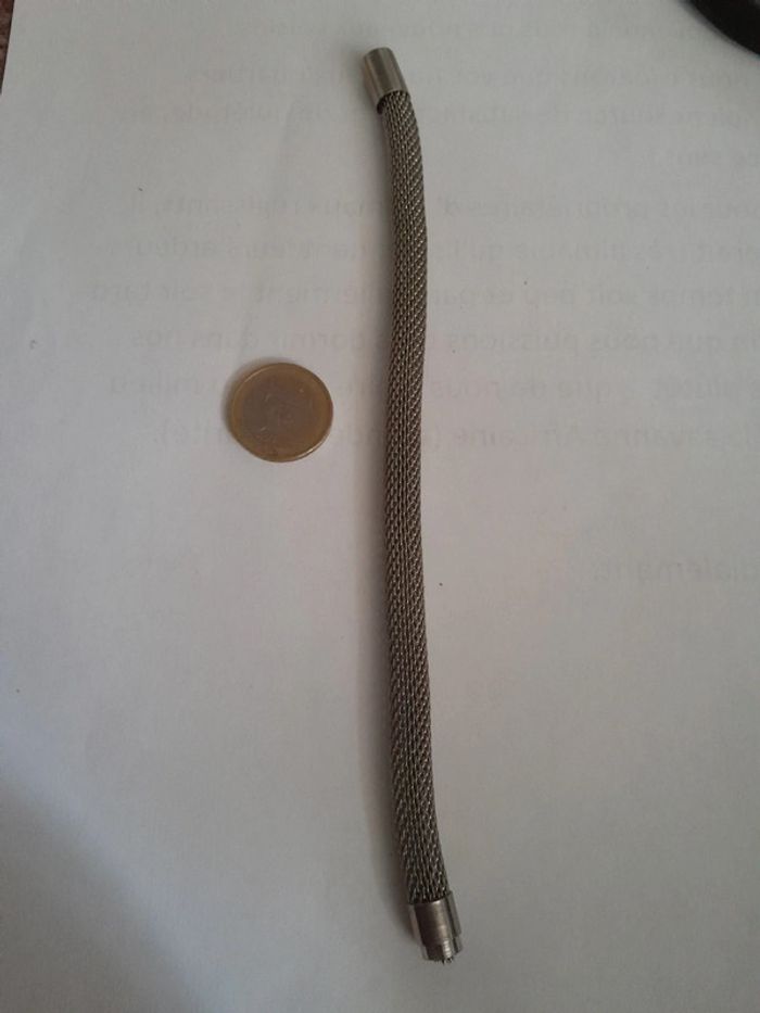 Magnifique bracelet vintage cordon chaîne chic - photo numéro 3