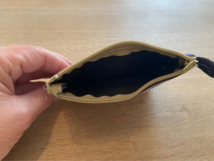 Lot de deux porte-monnaies brodés indiens - photo numéro 7