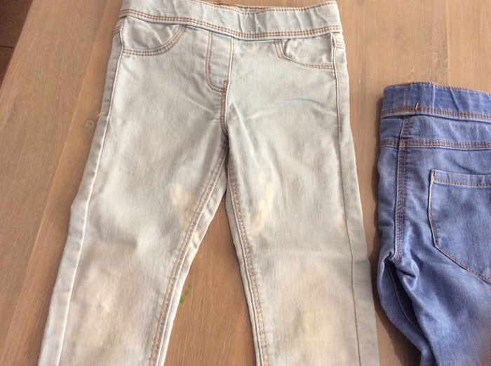 Lot 2 jeggings kiabi - photo numéro 3