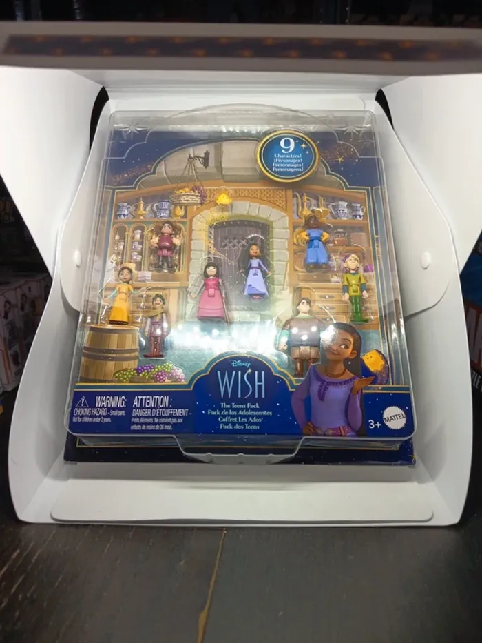 Coffret 9 Figurine - Wish - Disney