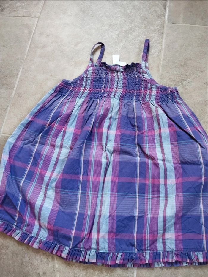 Lot 2 robes violettes 18 mois fille - photo numéro 3