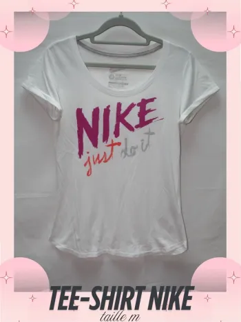 Tee-Shirt blanc léger Nike - Taille M