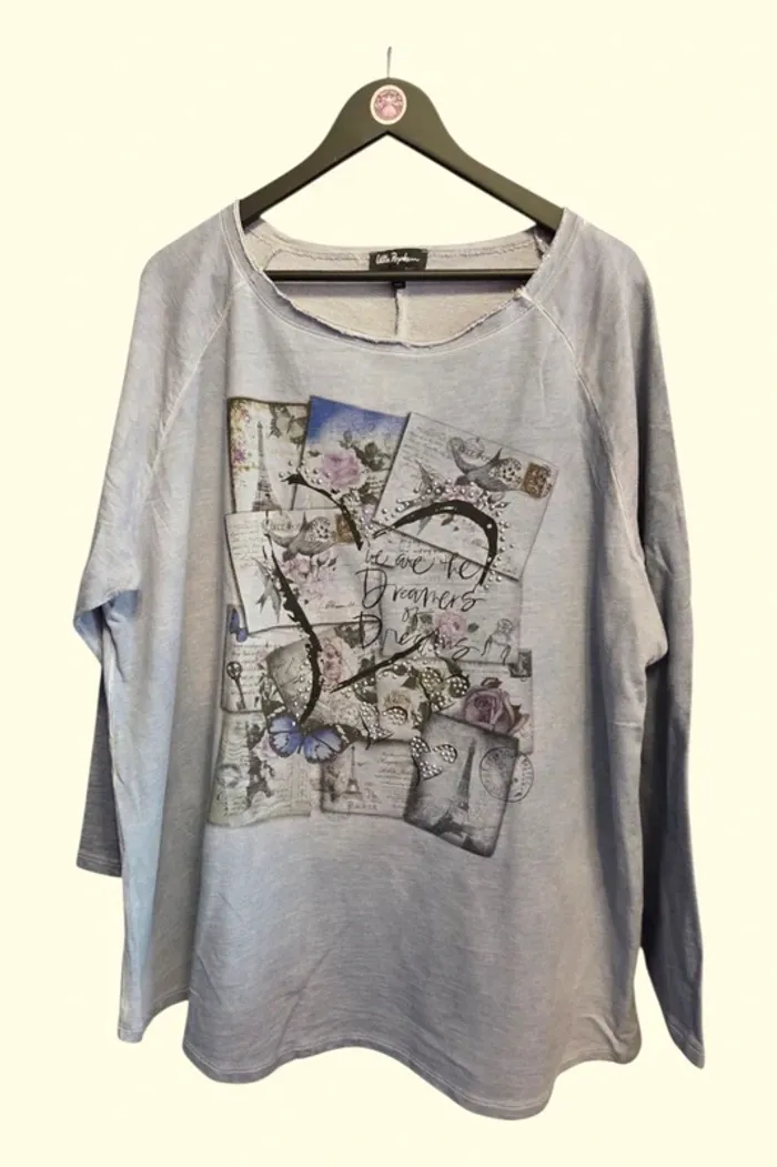Joli sweat-shirt léger T50 Ulla Popken