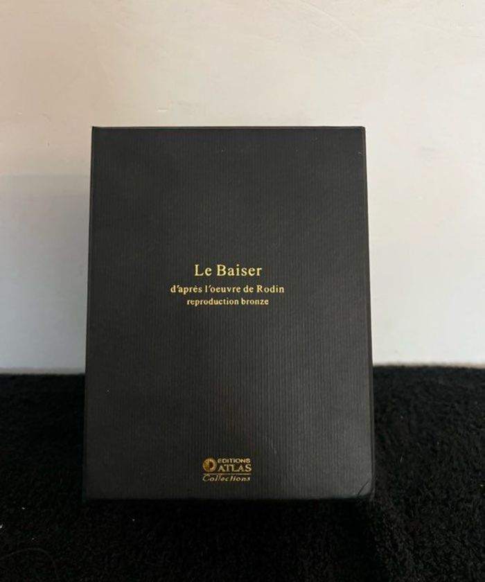 Statue en bronze Le baiser