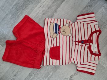 Ensemble salopette combi