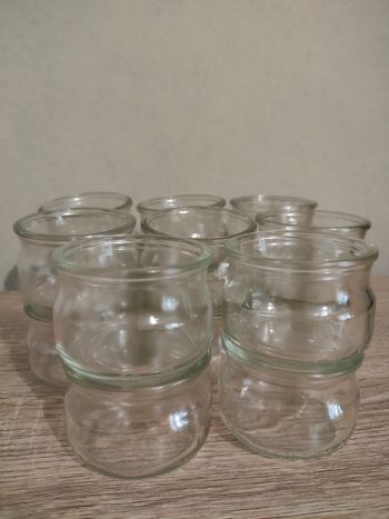 16 ramequins petit pot de creme la Laitière