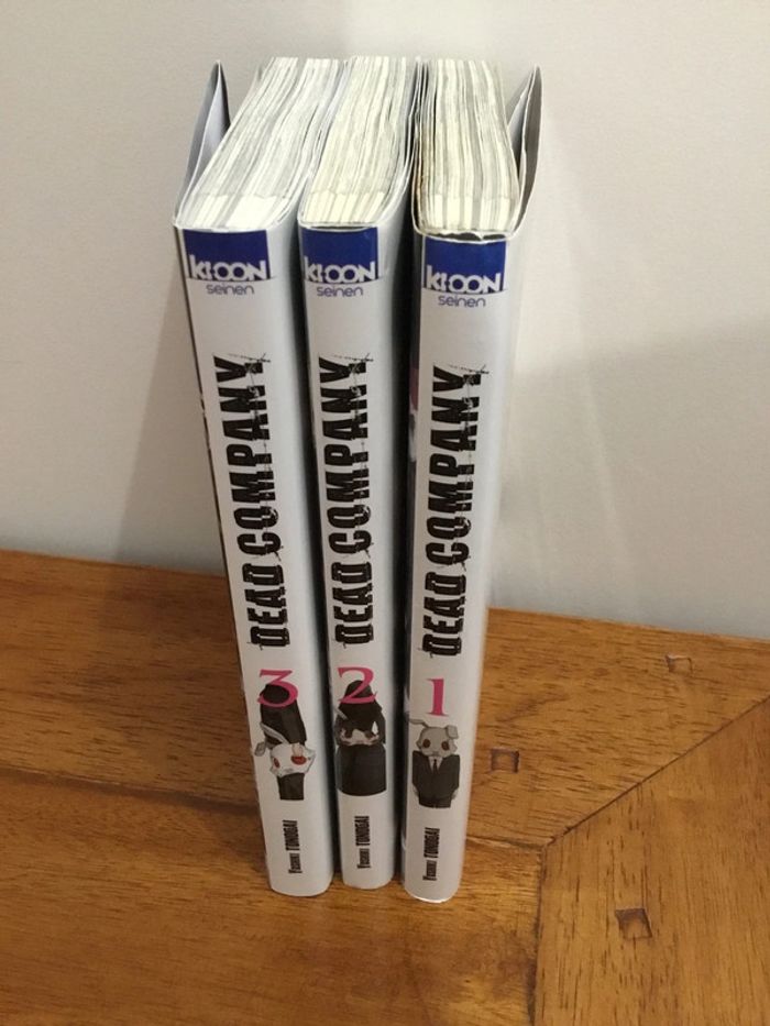 Manga Dead Company intégral 3 tomes - photo numéro 3