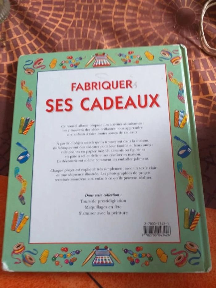 livre d animation fabriquer ses cadeaux - photo numéro 2