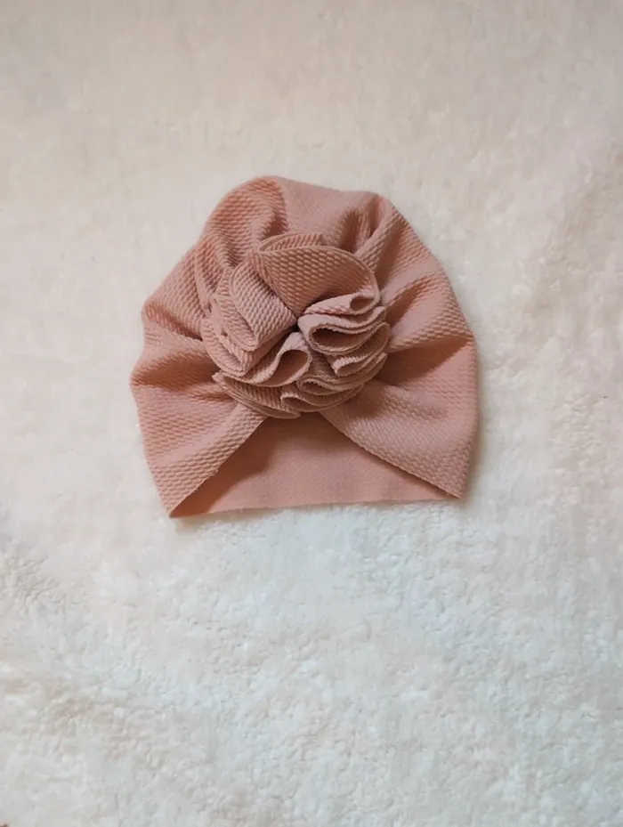 Bonnet chapeau bébé fille