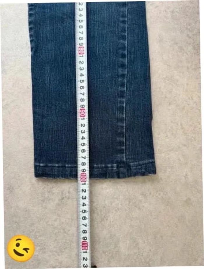 Jeans Levi's 512 W29 FR38 L32 coupe droite bleu marine Femme Women pan520b - photo numéro 4