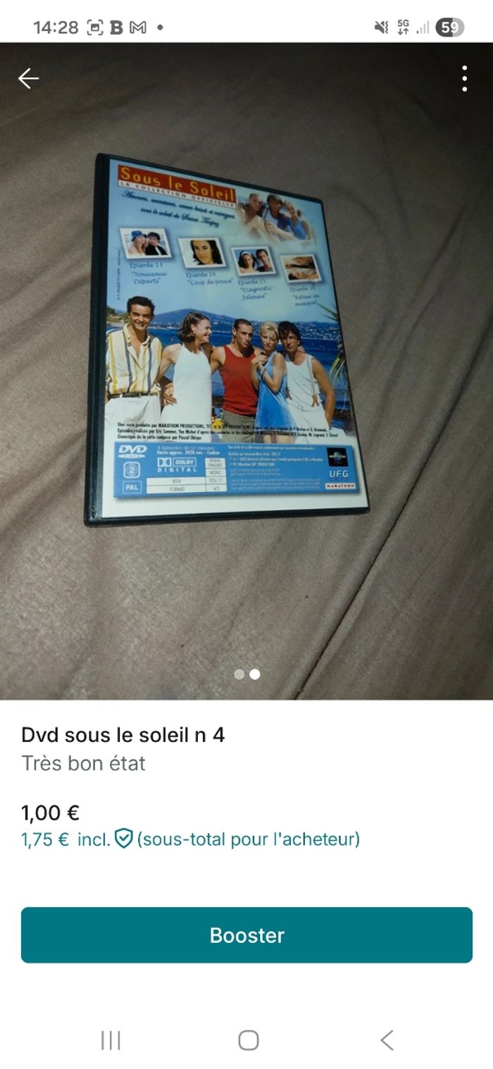 Dvd  sous le soleil - photo numéro 2