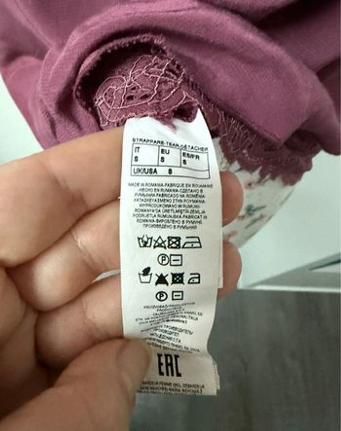 Blouse top rose Intimissimi femme S ou 36 - photo numéro 3