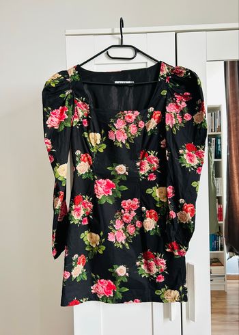 Robe noire Fleuries Bouffantes Na-kd Taille S 