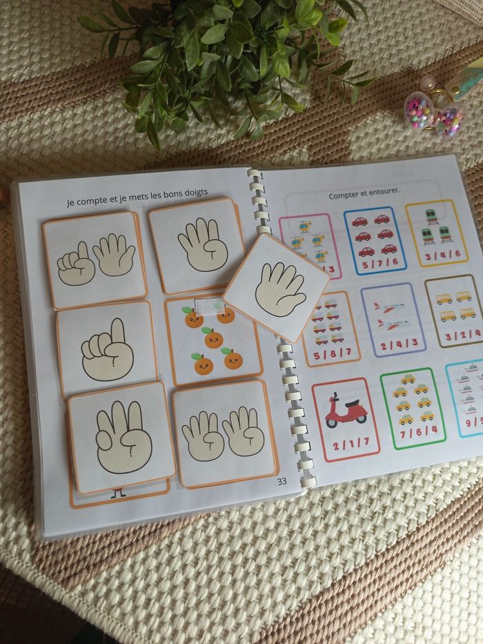 Cahier d'activités maths effaçable avec scratch - photo numéro 8