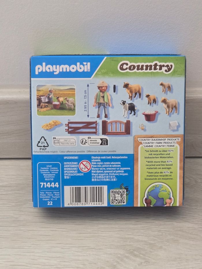 Playmobil country 71444 Berger avec mouton neuf - photo numéro 2