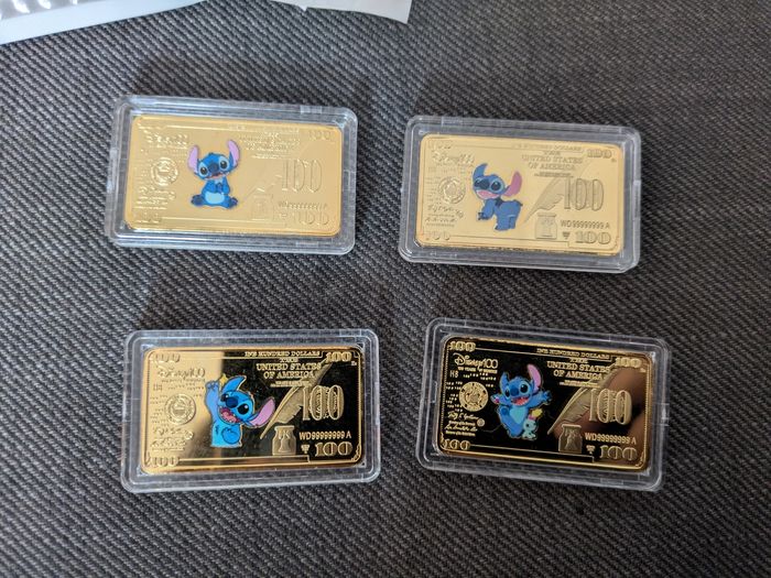 Plaquettes billets collection Stitch - photo numéro 2