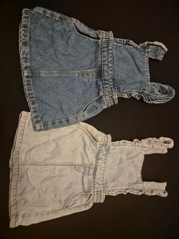 Salopette jupe en jean 3 ans