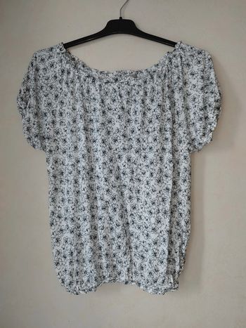 T-shirt fleuri femme