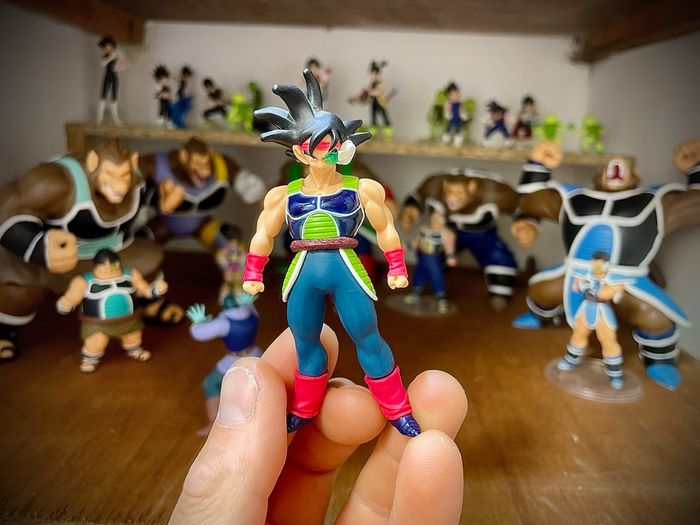 Figurine dragon ball gashapon hg Bardock