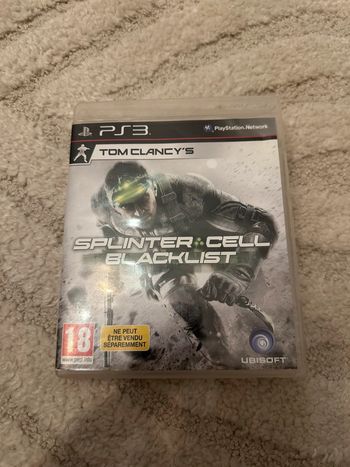 PS3 slinter cell blacklist