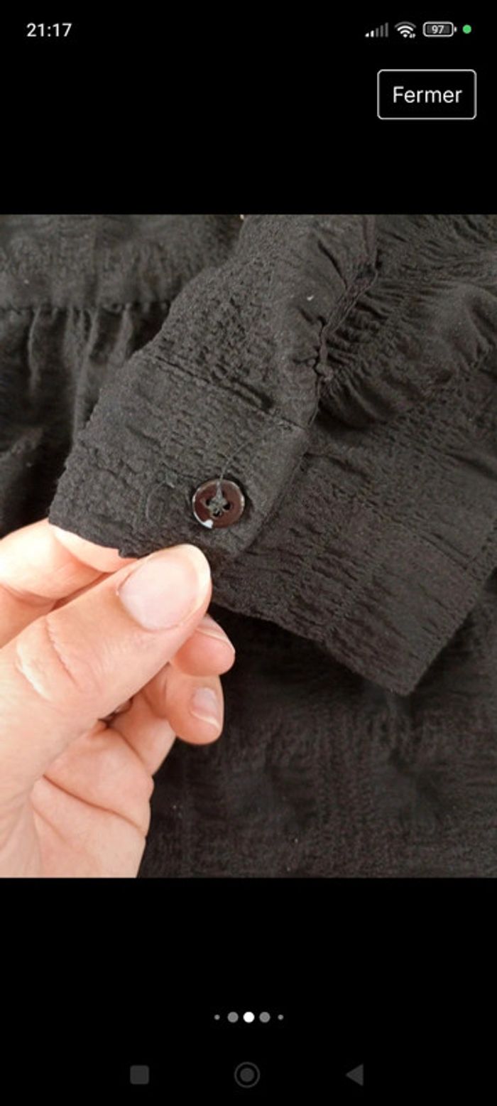 Robe noir Zara M - photo numéro 7