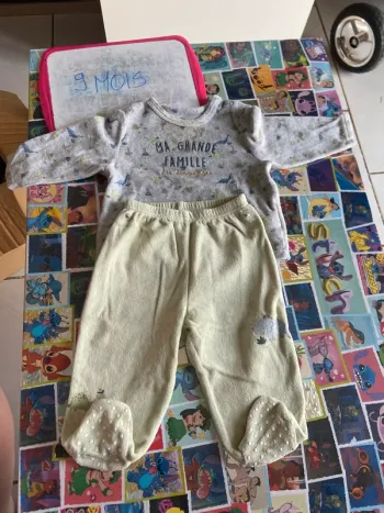 Pyjama chaud 2 pièces