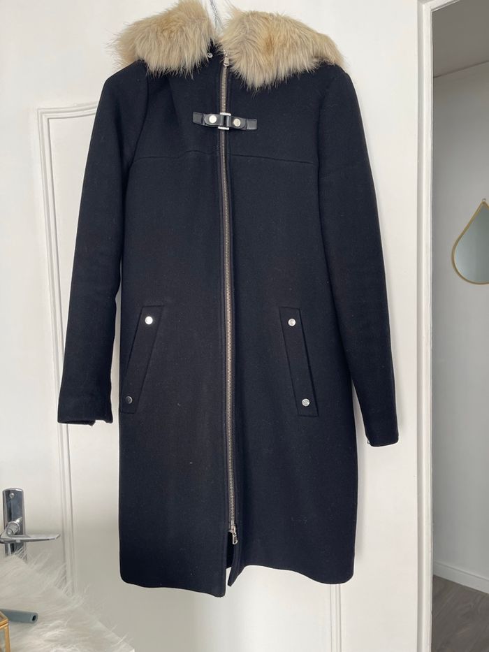 Manteau noir mango - photo numéro 7