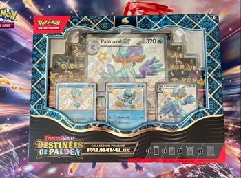 Coffret premium Palmaval EX destinée de paldea EV4.5 Pokémon