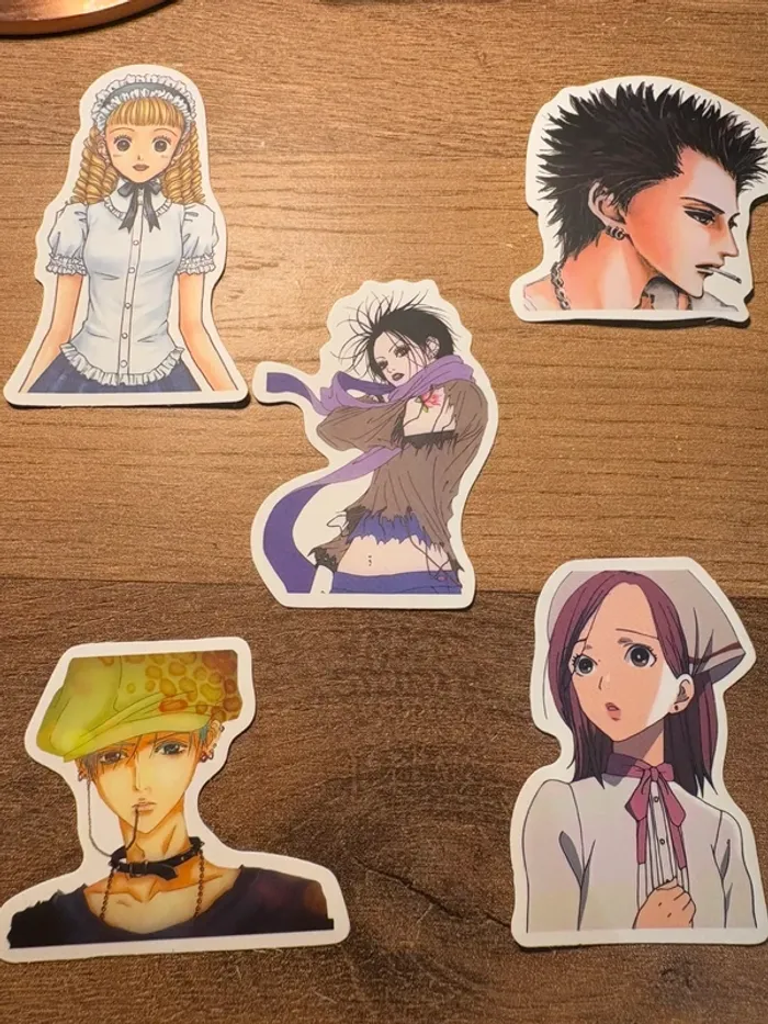 Stickers manga nana autocollants