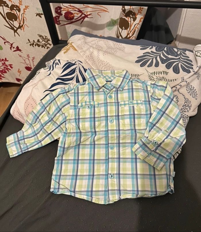 Chemise bb garçon 12 mois🐼