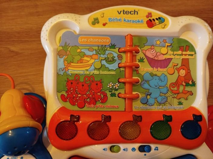 Jeu éducatif, Bébé karaoké, VTech, TBE - photo numéro 4
