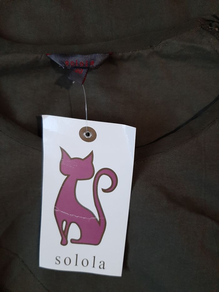 Solola - Robe en toile denim TL - photo numéro 8