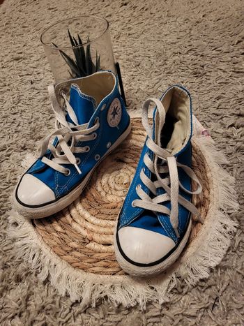 Converse montante bleu garçon taille 30