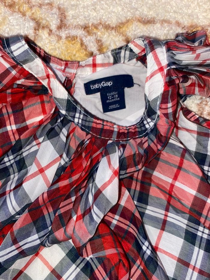 Robe tartan écossais été Gap, 12-18 mois. - photo numéro 3