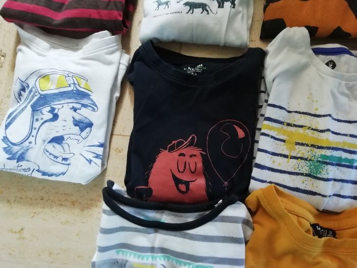 10 manches longues 5ans - photo numéro 2