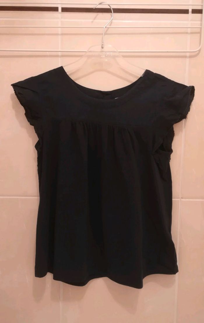 Tee-shirt bleu marine T12 ans - V92B