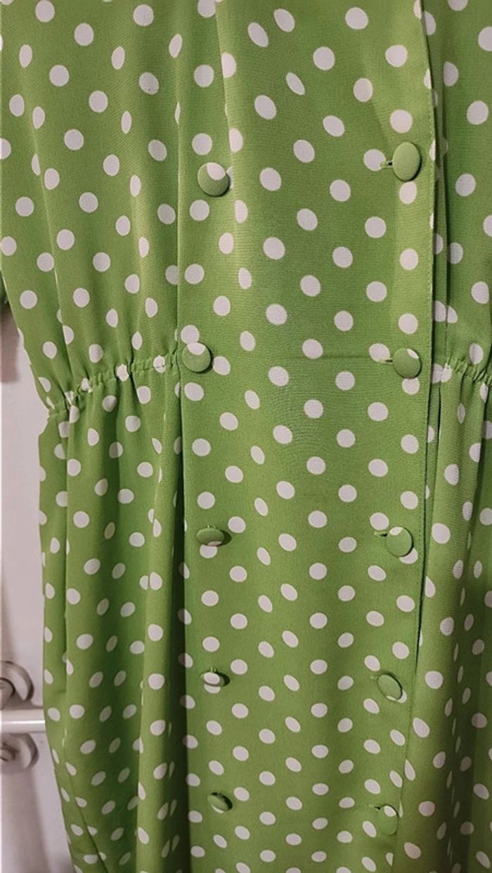 Superbe robe à pois fluide Rodier - photo numéro 5