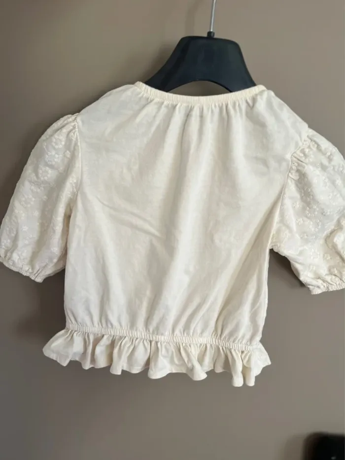 Blouse écru 6ans - photo numéro 2