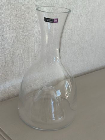 Carafe en verre neuve