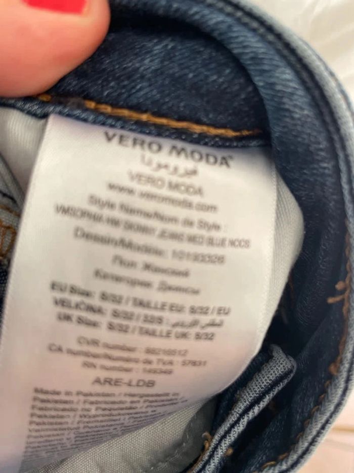 pantalon et legging Vero Moda bleu taille S - photo numéro 4