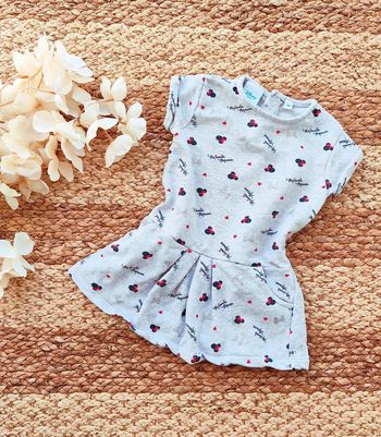 Robe manches courtes Disney Minnie 12 mois