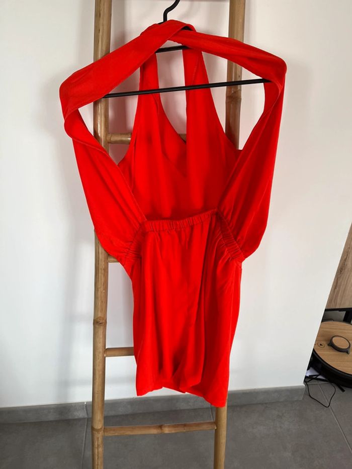 Combi short rouge - photo numéro 2