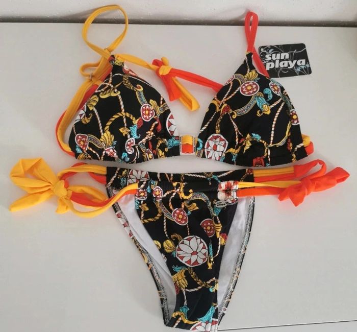 Maillot de bain 2 pièces marque Sun playa taille 3 mis en taille 40 Bonnet D neuf avec étiquette