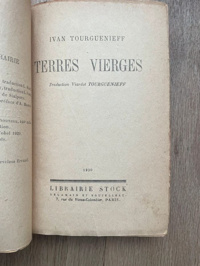 La terres vierges 1930 - photo numéro 3