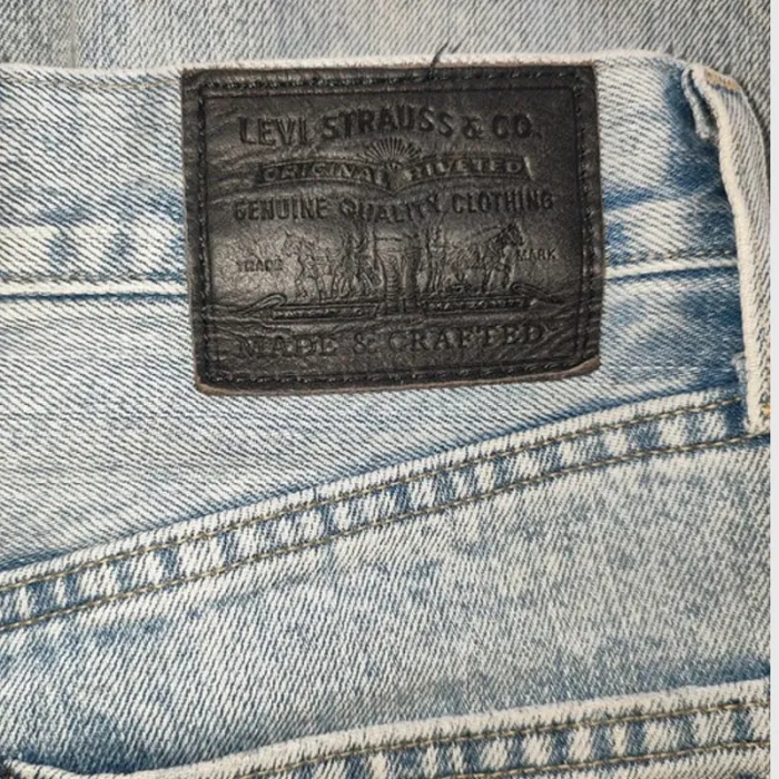 Jeans troué Levi's Made & Crafted bleu clair Taille S - L'icône du style décontracté ! - photo numéro 7